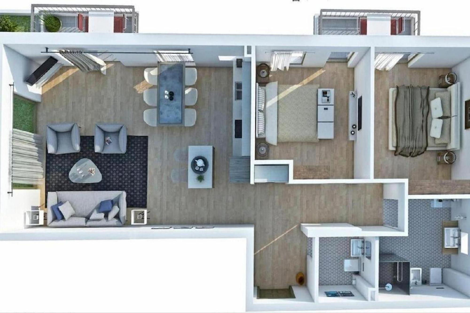 Ap Royal Oak - 2 Bedroom Apartment In ブドヴァ エクステリア 写真